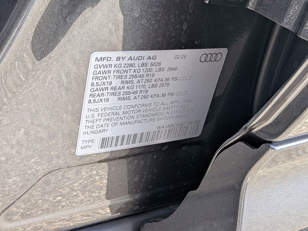 New 2026 Audi Q3 quattro 2.0T image 17