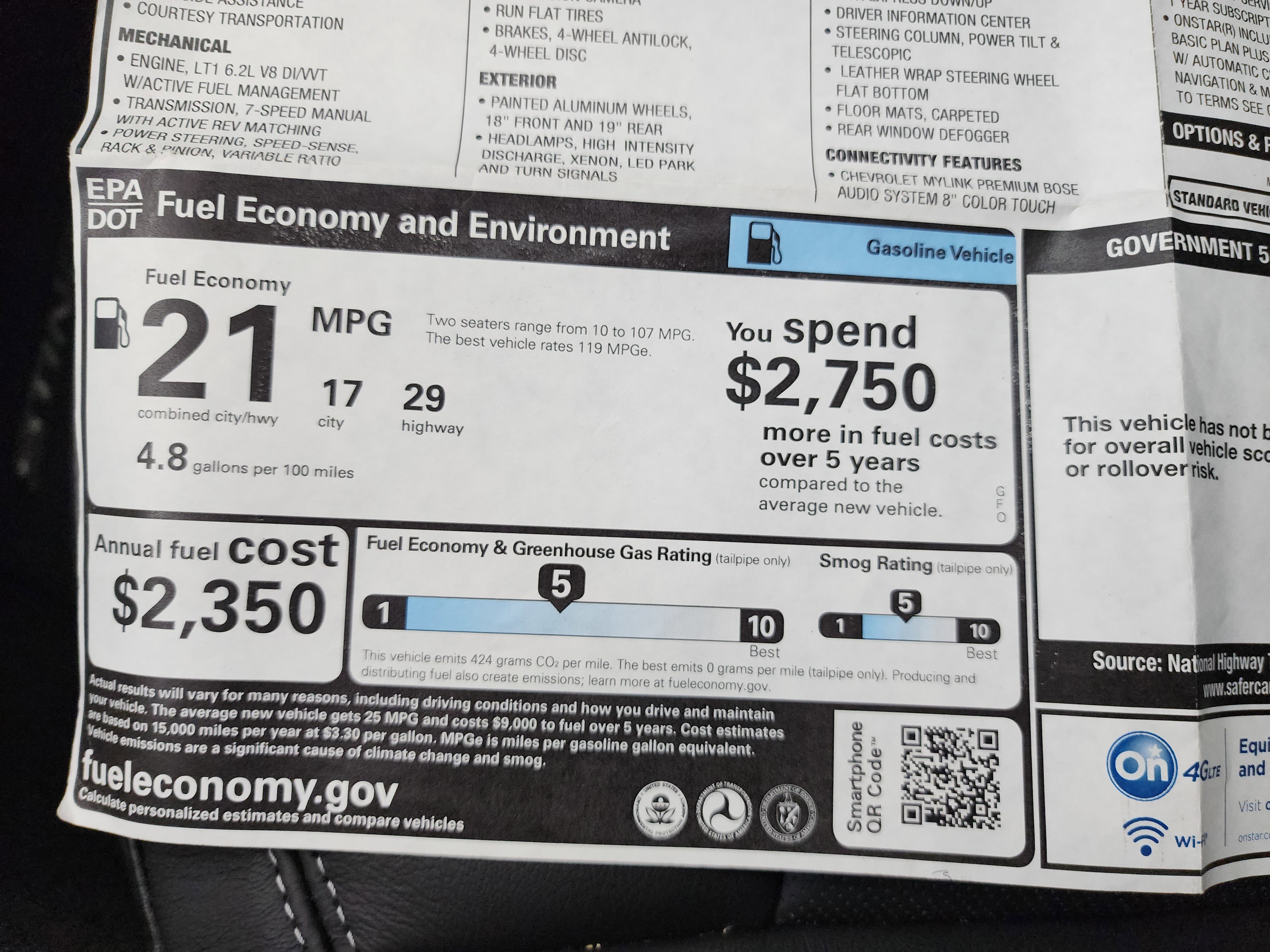 Used 2016 Chevrolet Corvette Stingray Coupe image 43