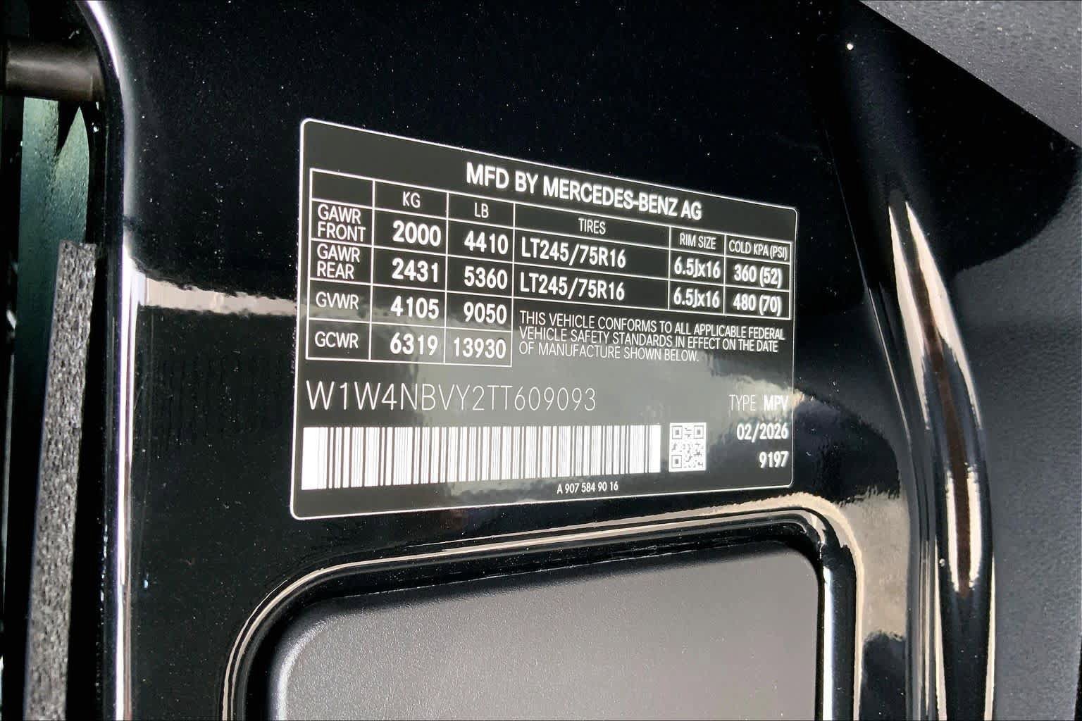 New 2026 Mercedes-Benz Sprinter 2500 image 26