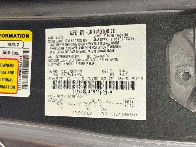 Used 2022 Ford Mustang Premium RWD image 34