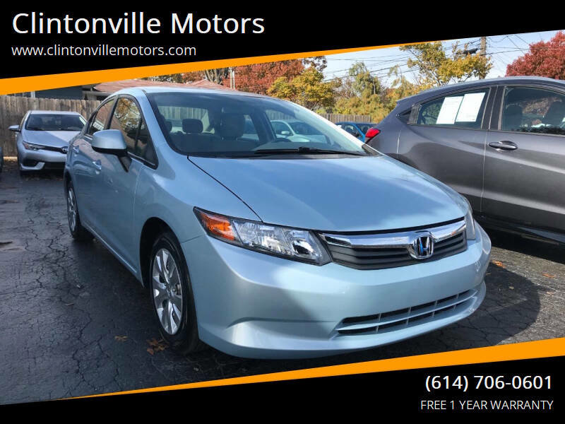 Used 2012 Honda Civic LX