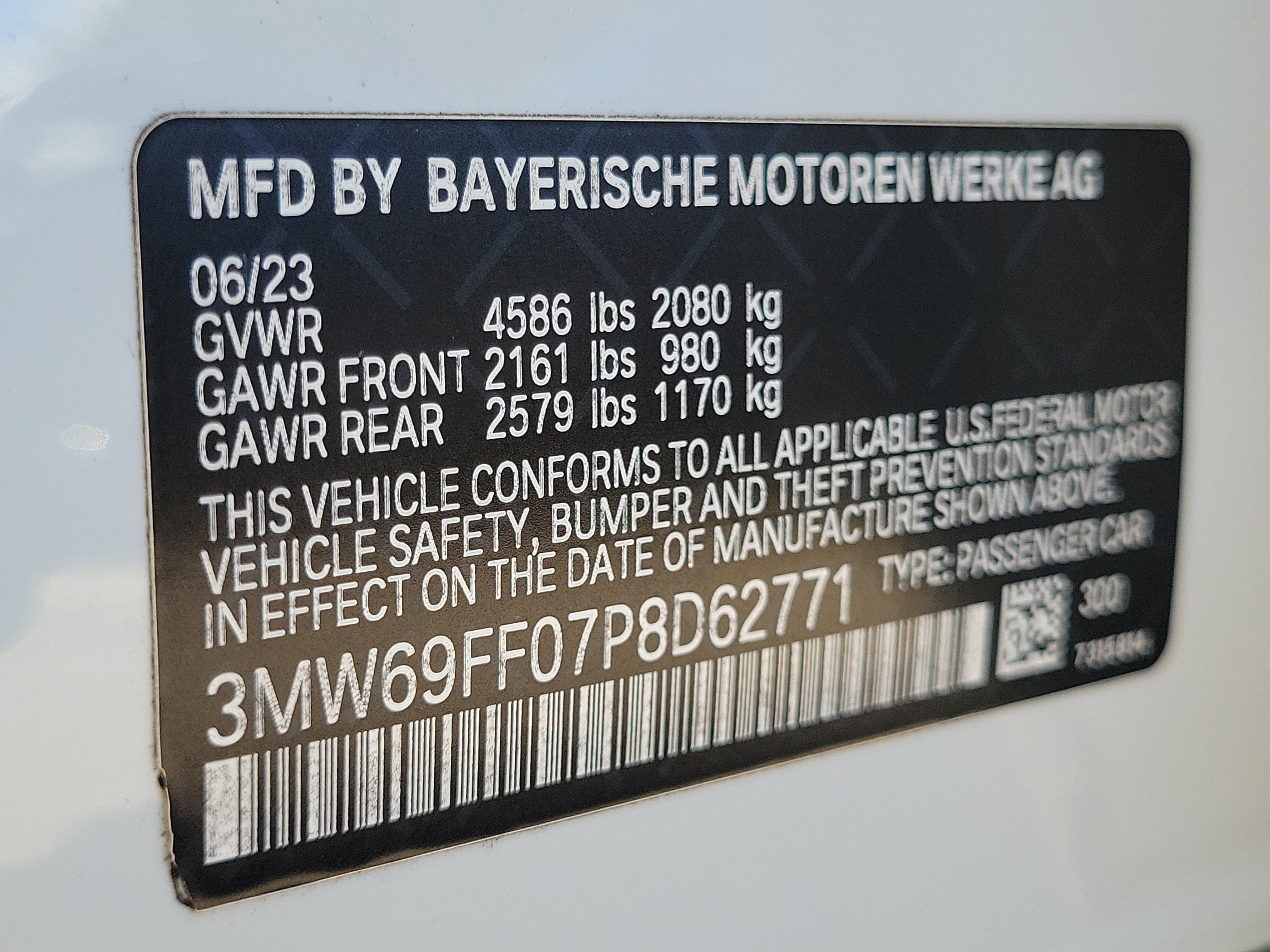 Used 2023 BMW 330i Sedan w/ Driving Assistance Package RWD image 10