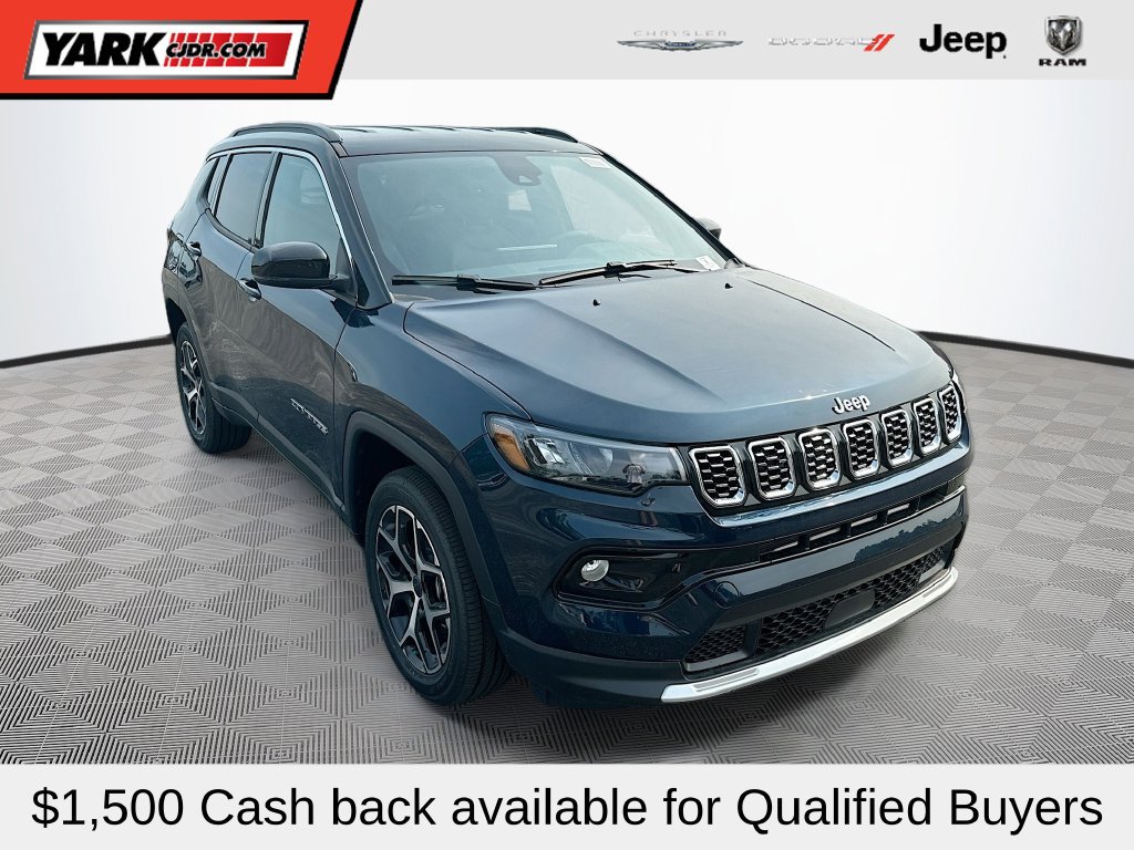 New 2026 Jeep Compass Limited AWD/4WD 360° Tour