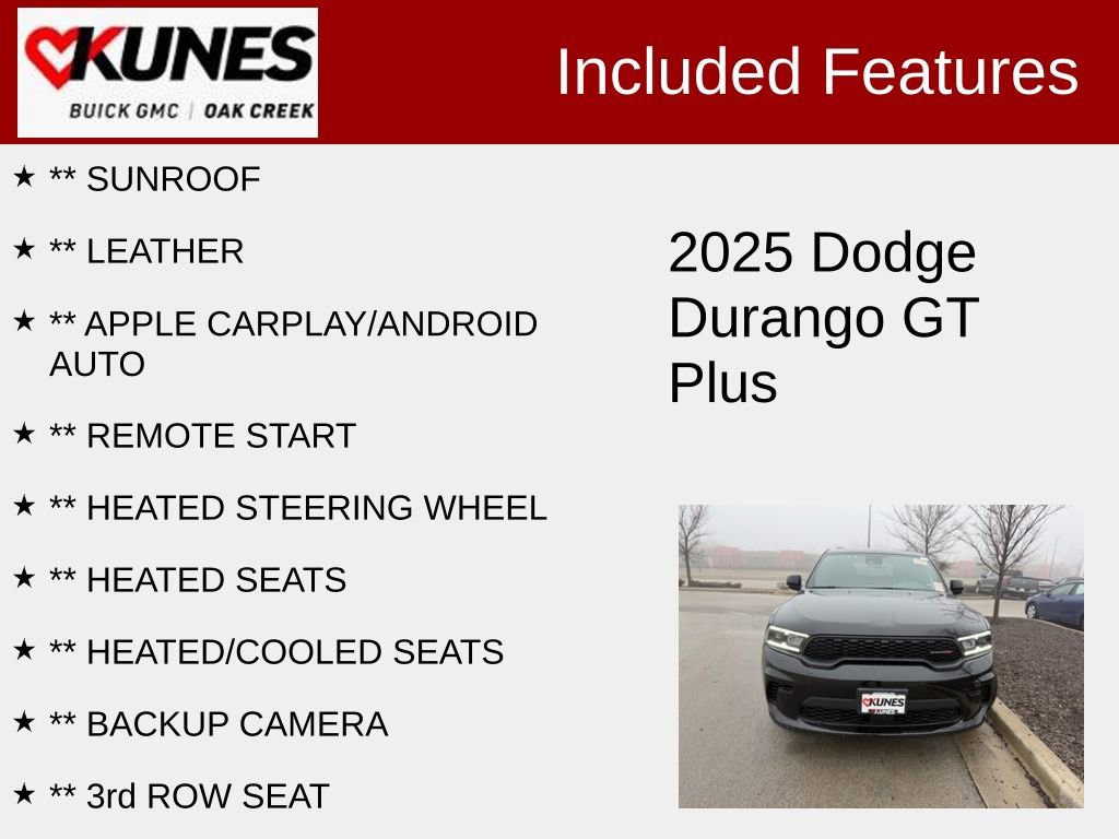 Used 2025 Dodge Durango GT image 2