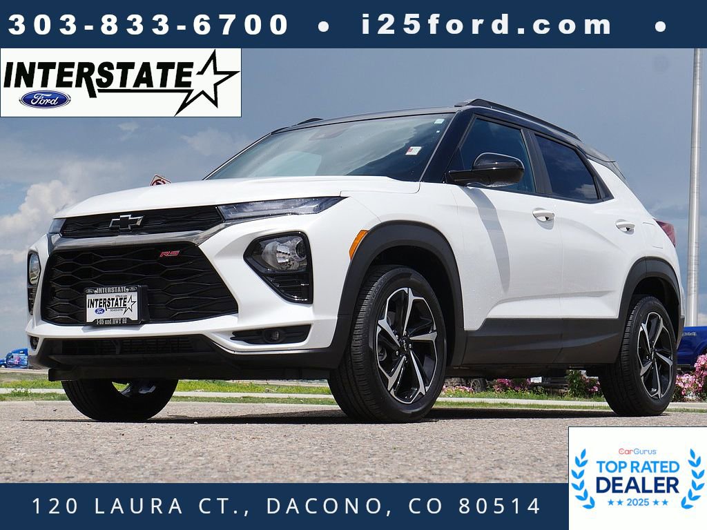 Used 2021 Chevrolet TrailBlazer RS w/ Sun and Liftgate Package