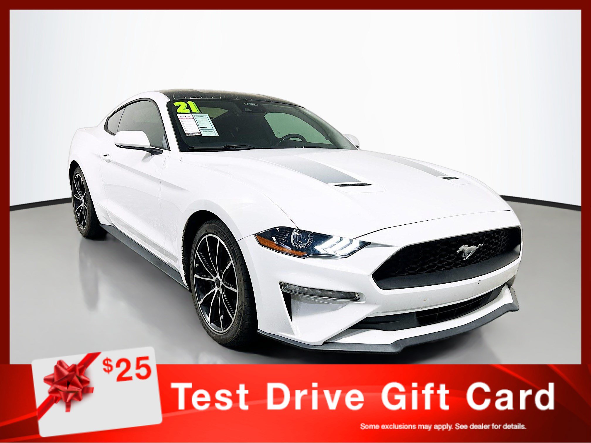 Used 2021 Ford Mustang Coupe w/ Equipment Group 101A RWD image 1