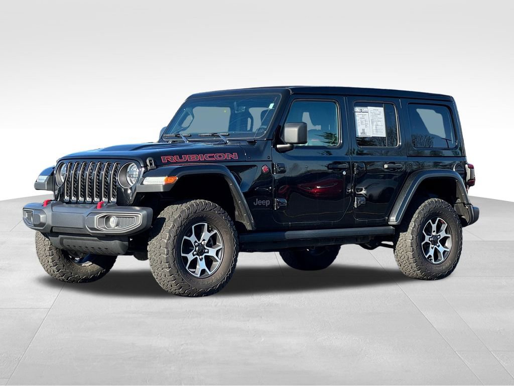 Used 2023 Jeep Wrangler Unlimited Rubicon w/ LED Lighting Group AWD/4WD image 3