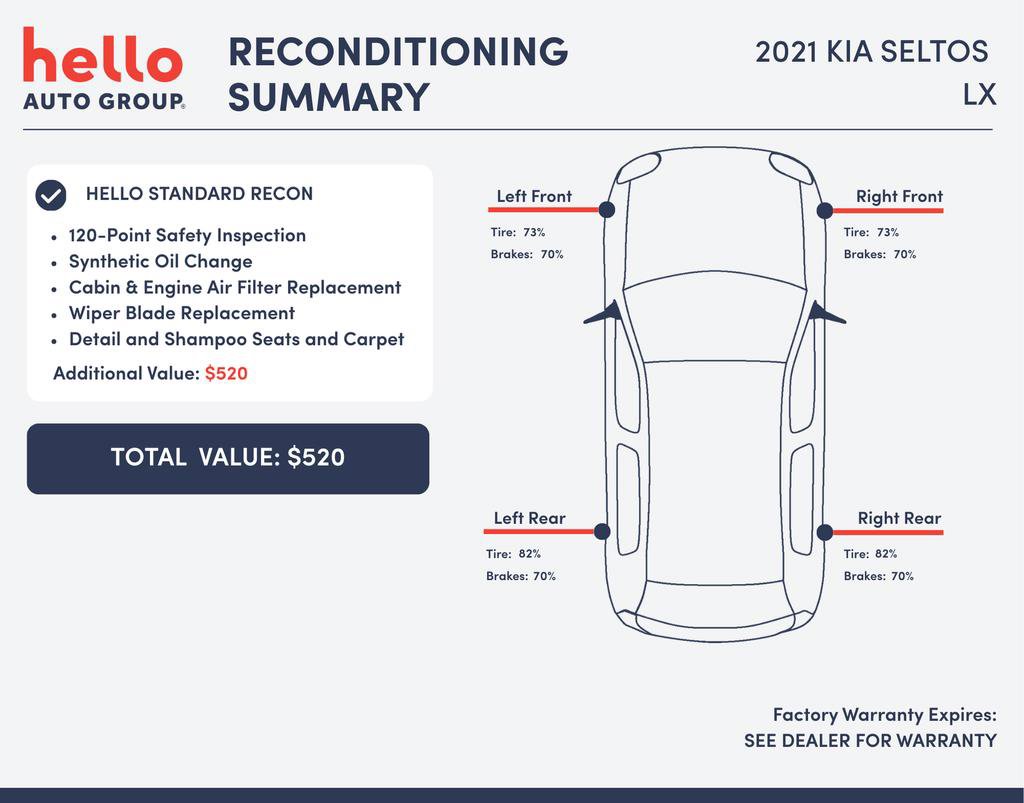Used 2021 Kia Seltos LX image 2