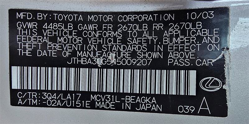 Used 2004 Lexus ES 330 image 25