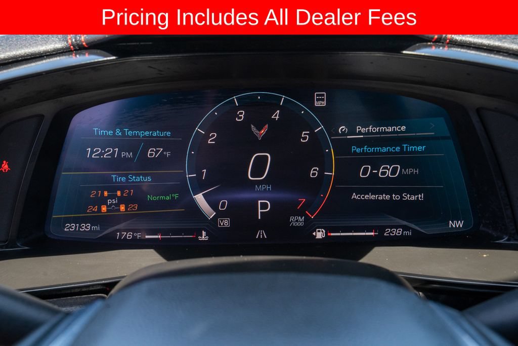 Used 2021 Chevrolet Corvette Stingray Preferred Cpe w/ 2LT RWD image 19