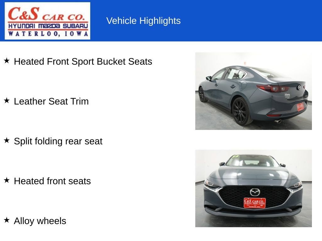 Used 2023 MAZDA MAZDA3 s AWD/4WD image 13