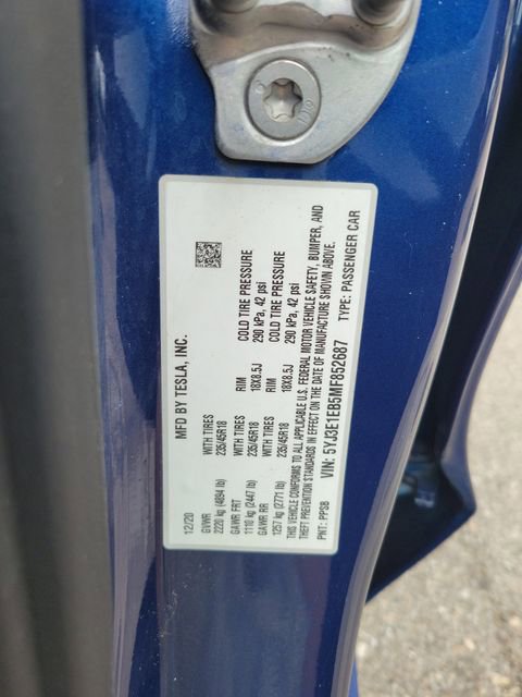 Used 2021 Tesla Model 3 Long Range image 28