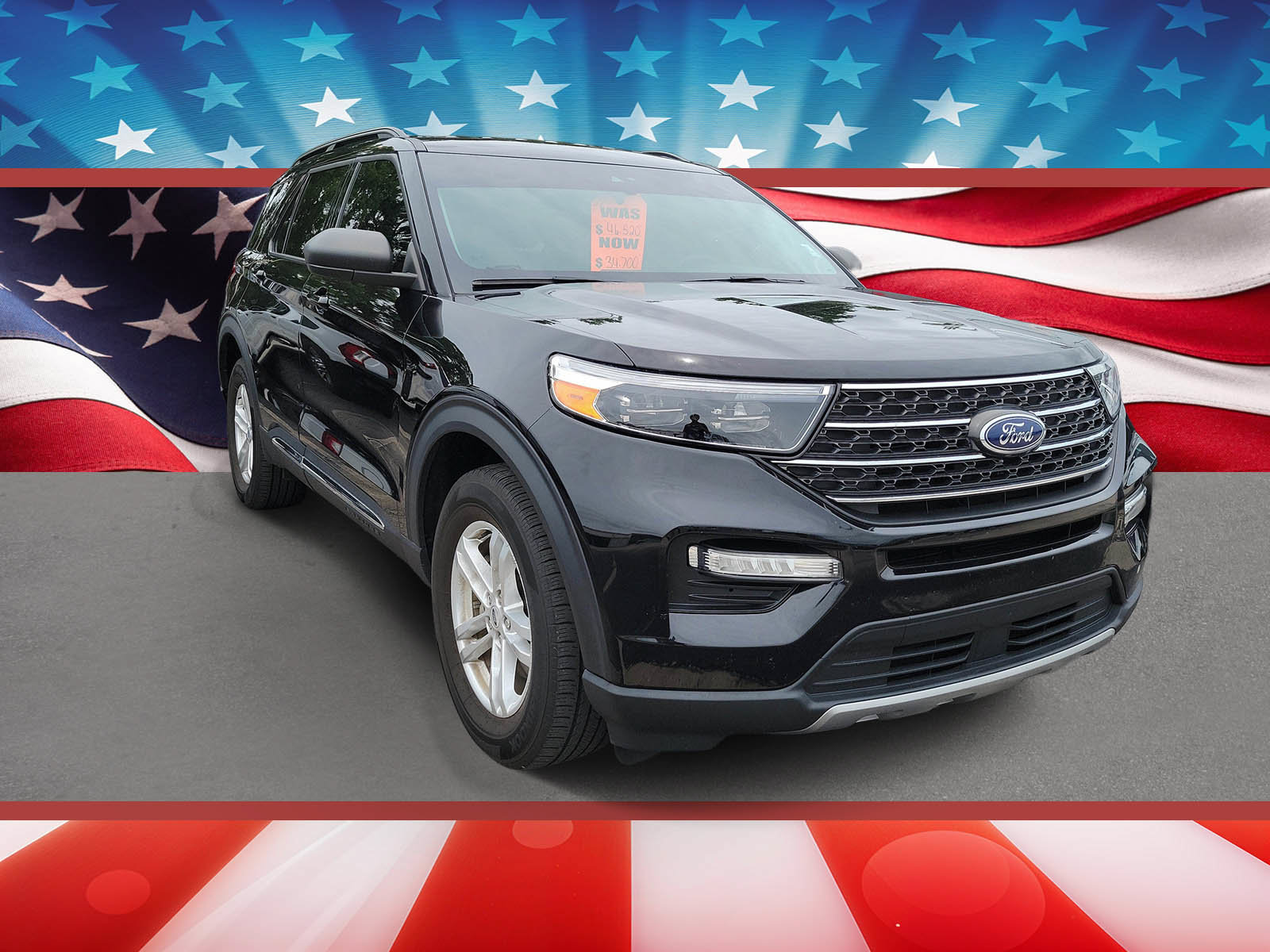 Certified 2023 Ford Explorer XLT w/ Equipment Group 202A AWD/4WD image 1