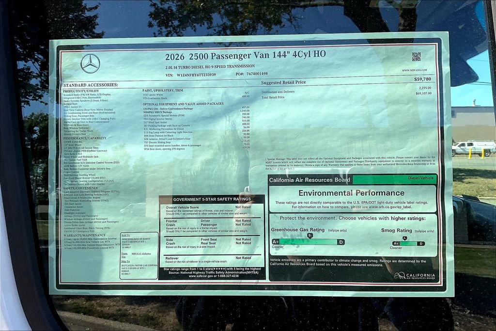 New 2026 Mercedes-Benz Sprinter 2500 image 12
