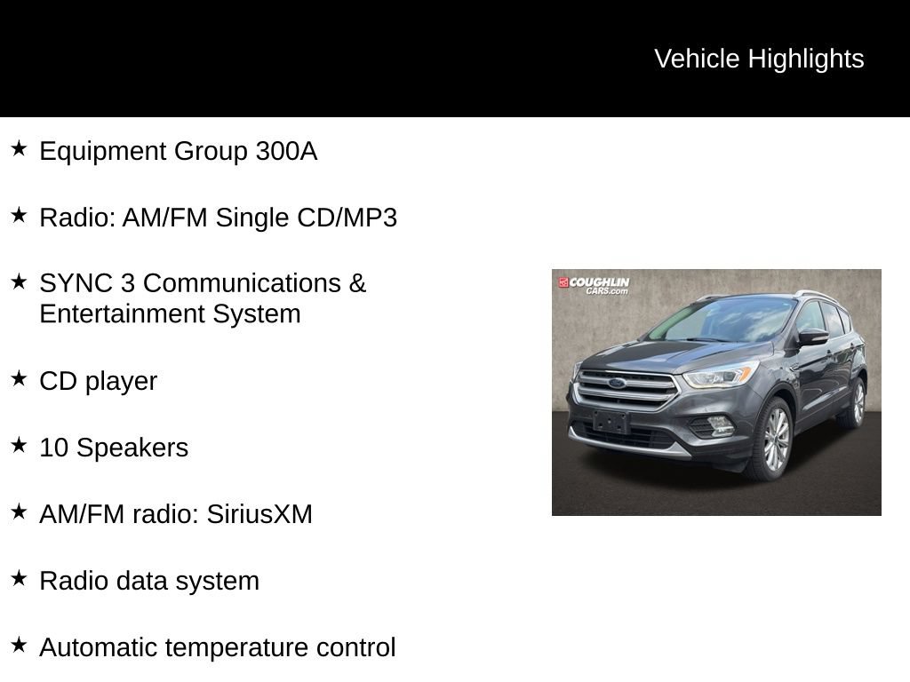 Used 2017 Ford Escape Titanium FWD video 2