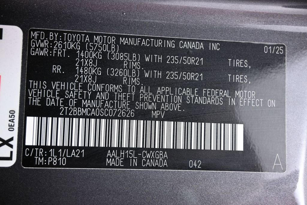 Used 2025 Lexus RX 350 w/ Convenience Package AWD/4WD image 39