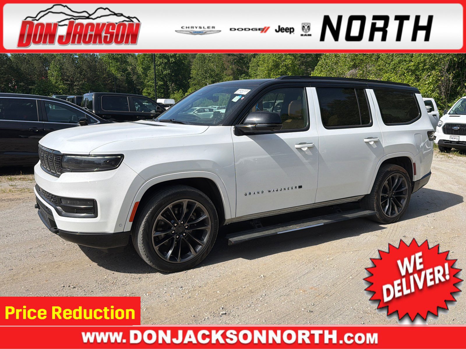 Used 2025 Jeep Grand Wagoneer Series III w/ Rear Seat Video Group 1 AWD/4WD image 1