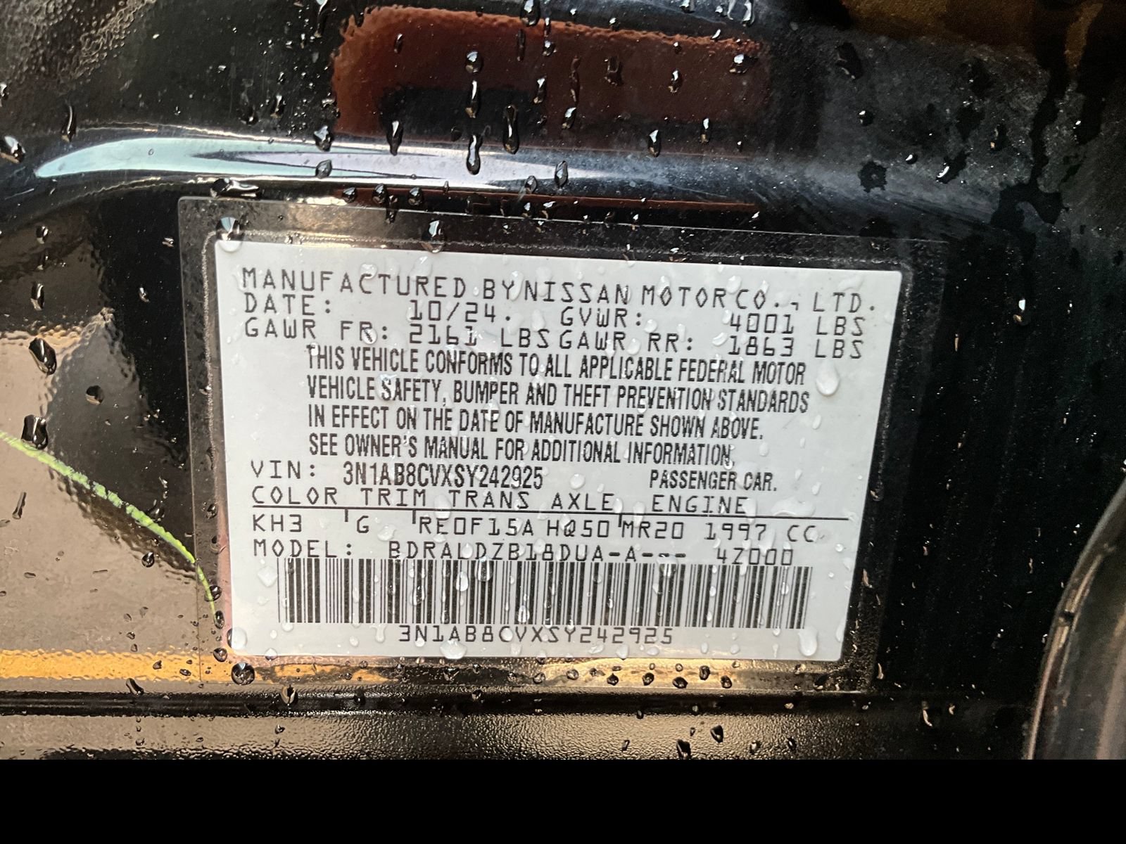 Used 2025 Nissan Sentra SV FWD image 18