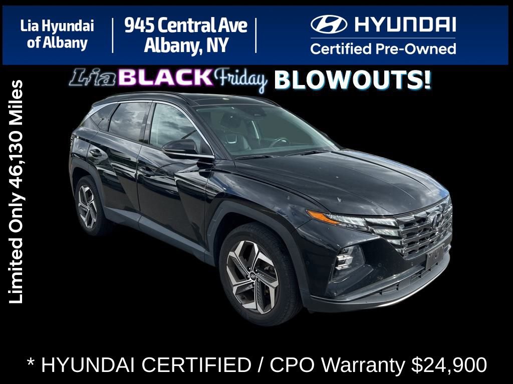 Certified 2022 Hyundai Tucson Limited w/ Cargo Package