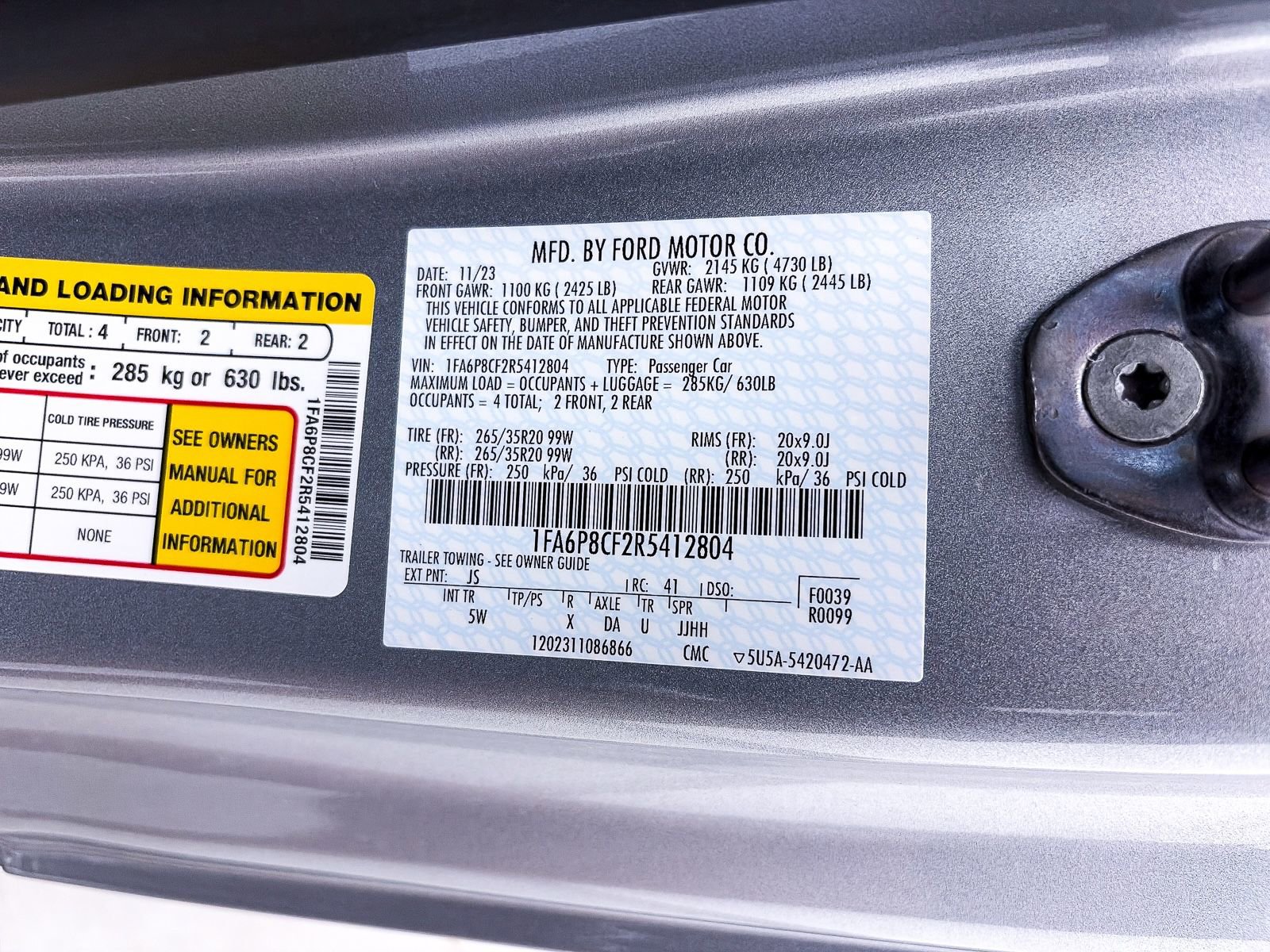 Used 2024 Ford Mustang GT Premium image 39