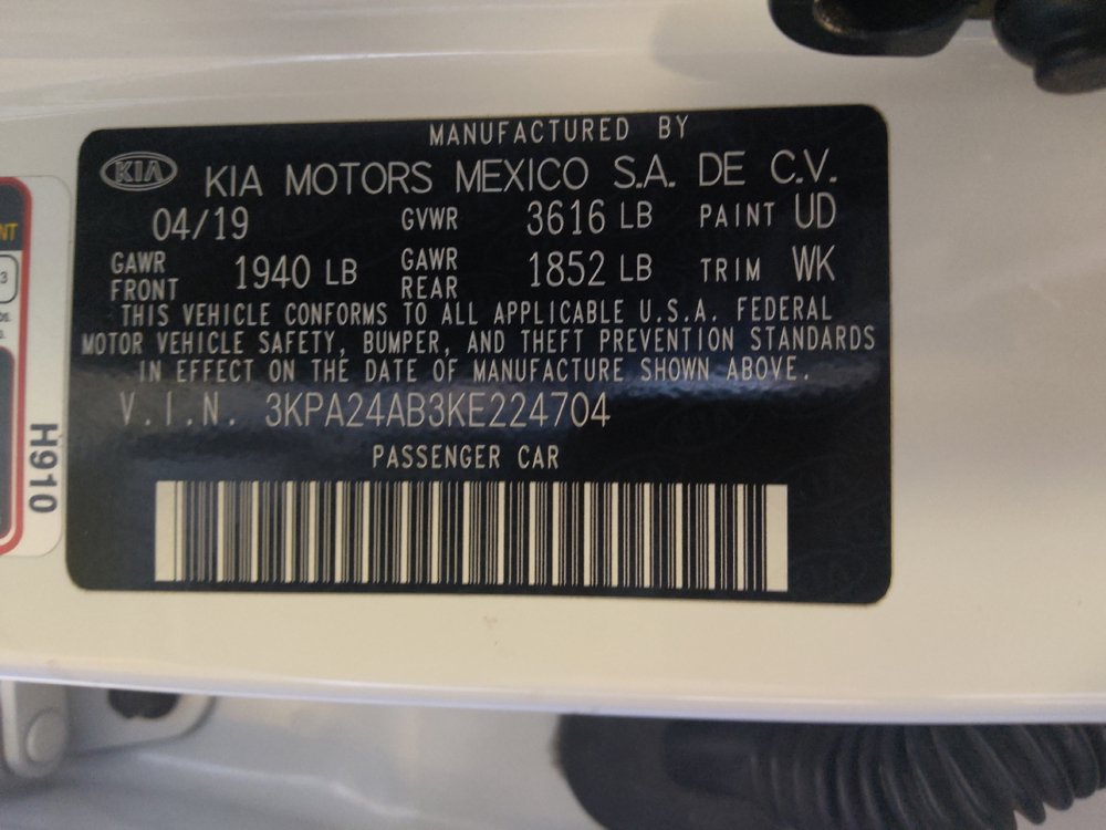 Used 2019 Kia Rio S w/ Technology Package FWD image 33