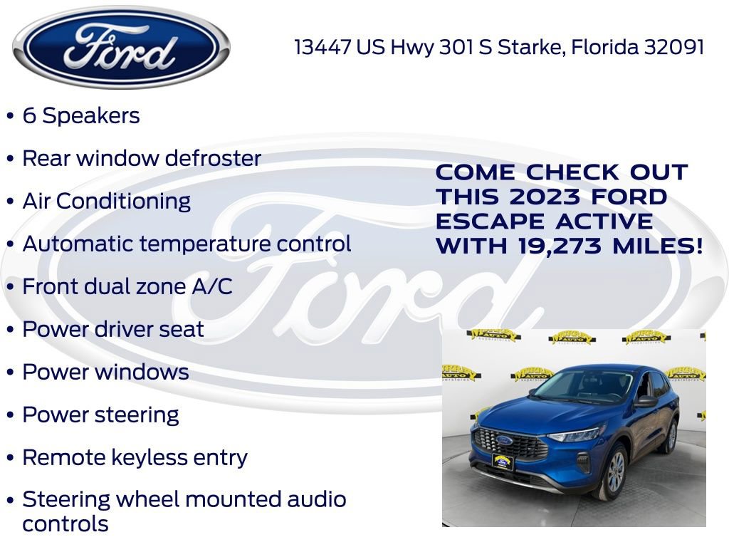 Certified 2023 Ford Escape Active image 12
