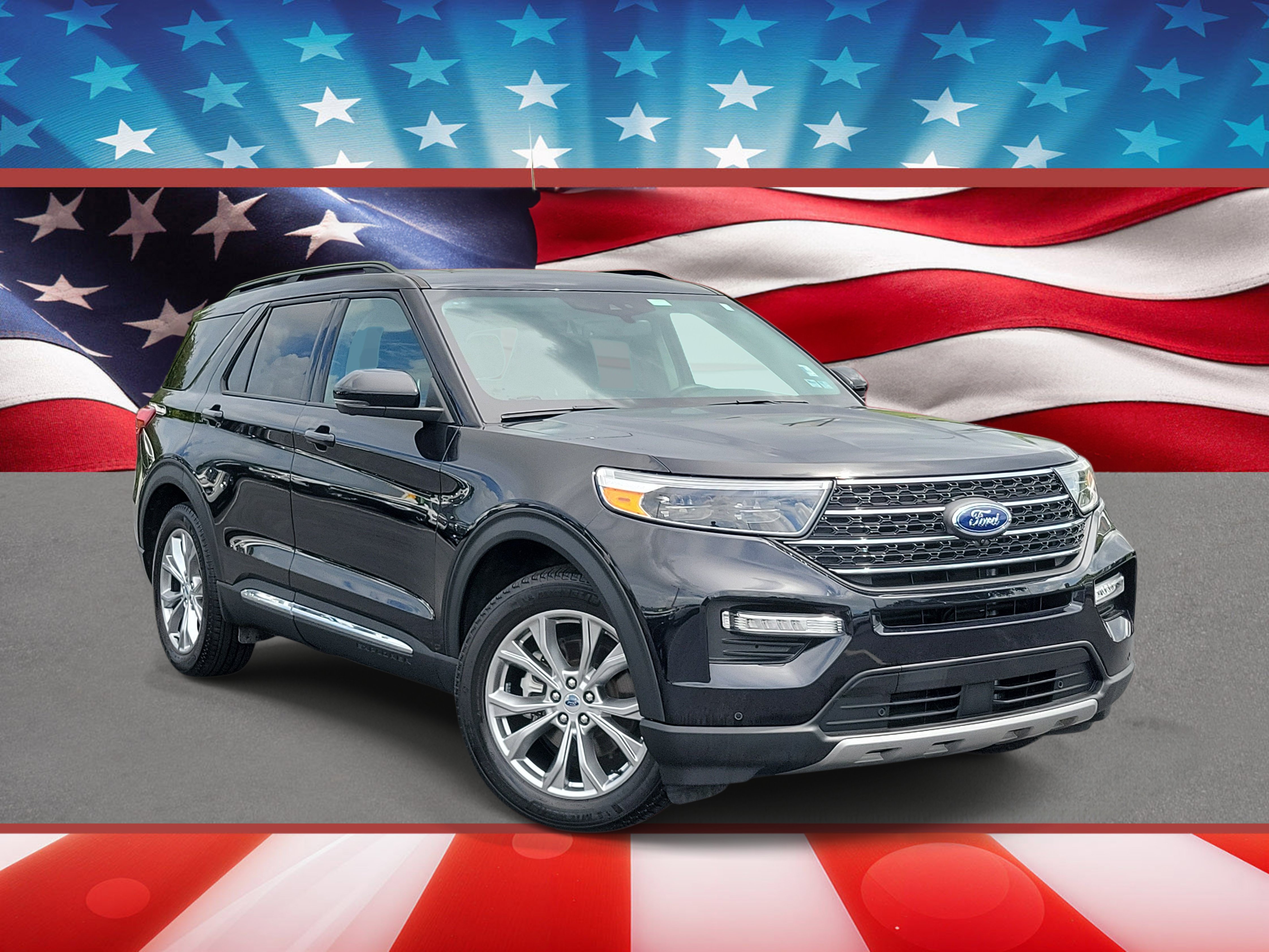 Certified 2023 Ford Explorer XLT w/ Equipment Group 202A RWD image 1