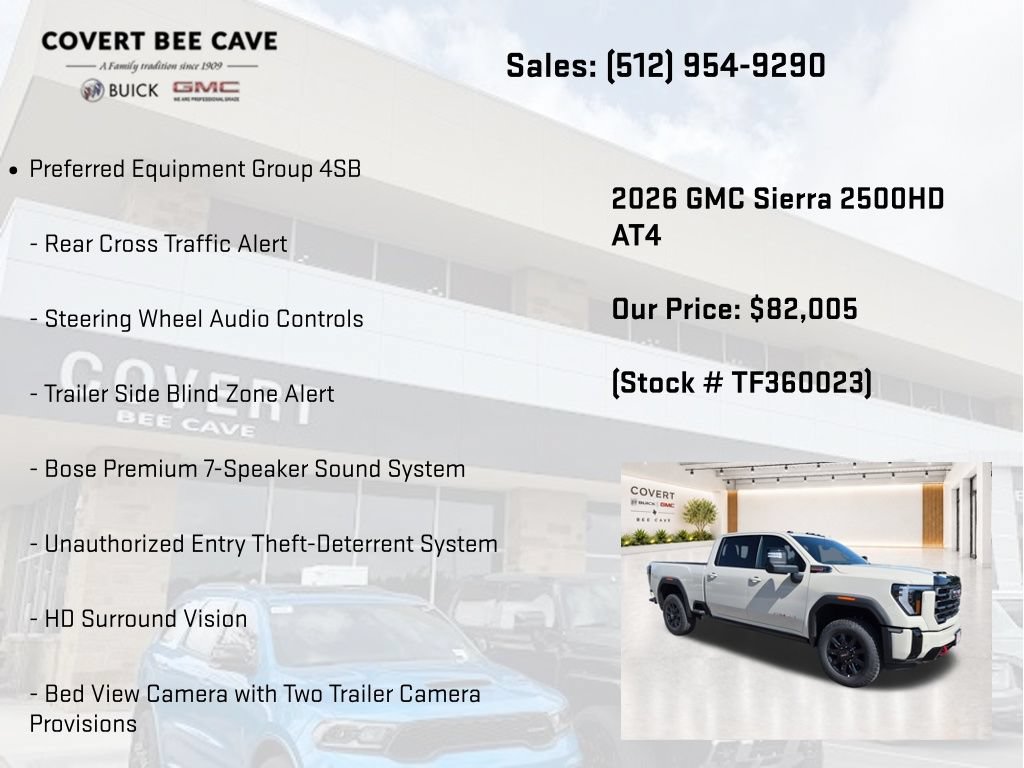New 2026 GMC Sierra 2500 AT4 w/ AT4 Premium Plus Package AWD/4WD image 31