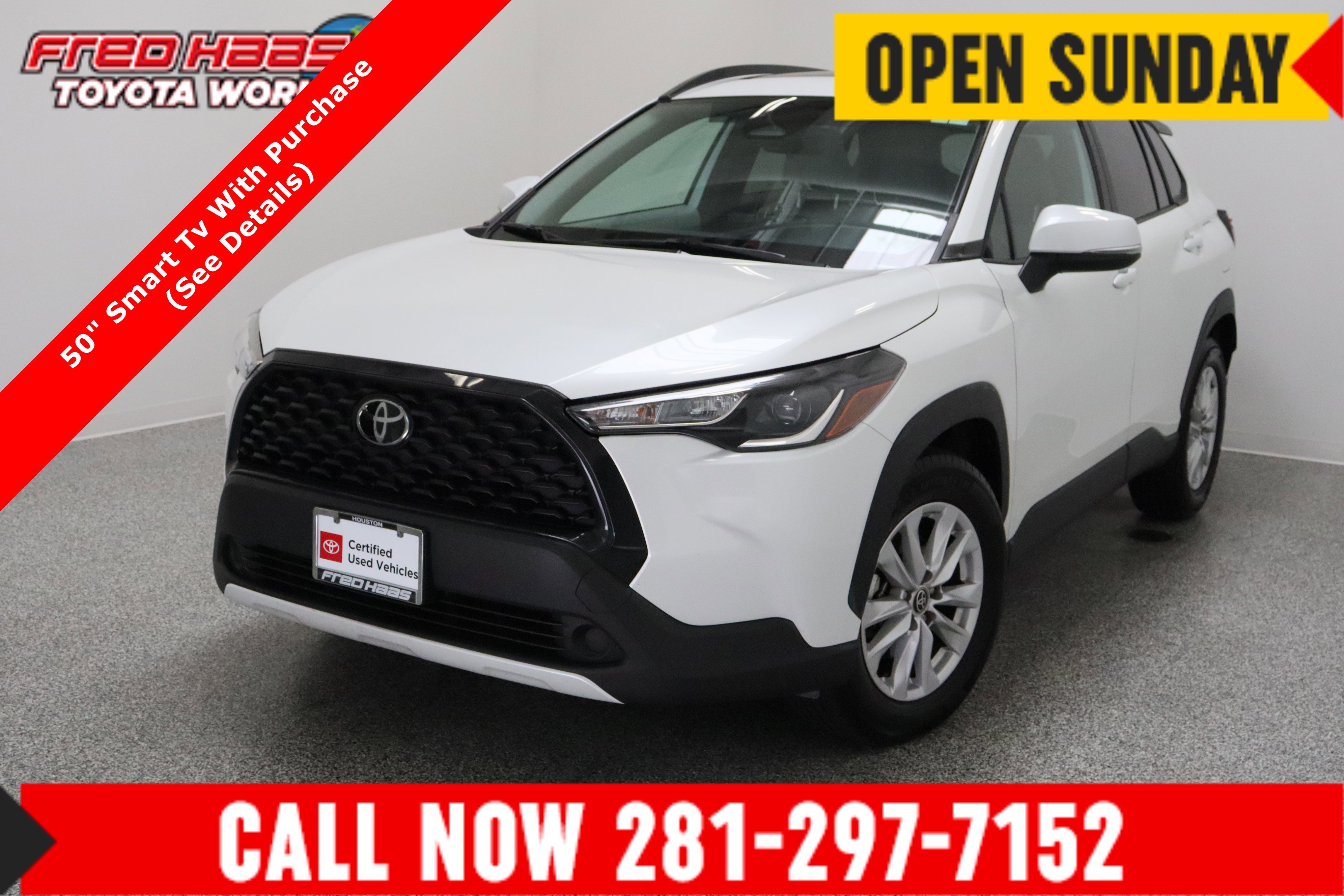 Certified 2023 Toyota Corolla Cross LE w/ Moonroof Package image 1