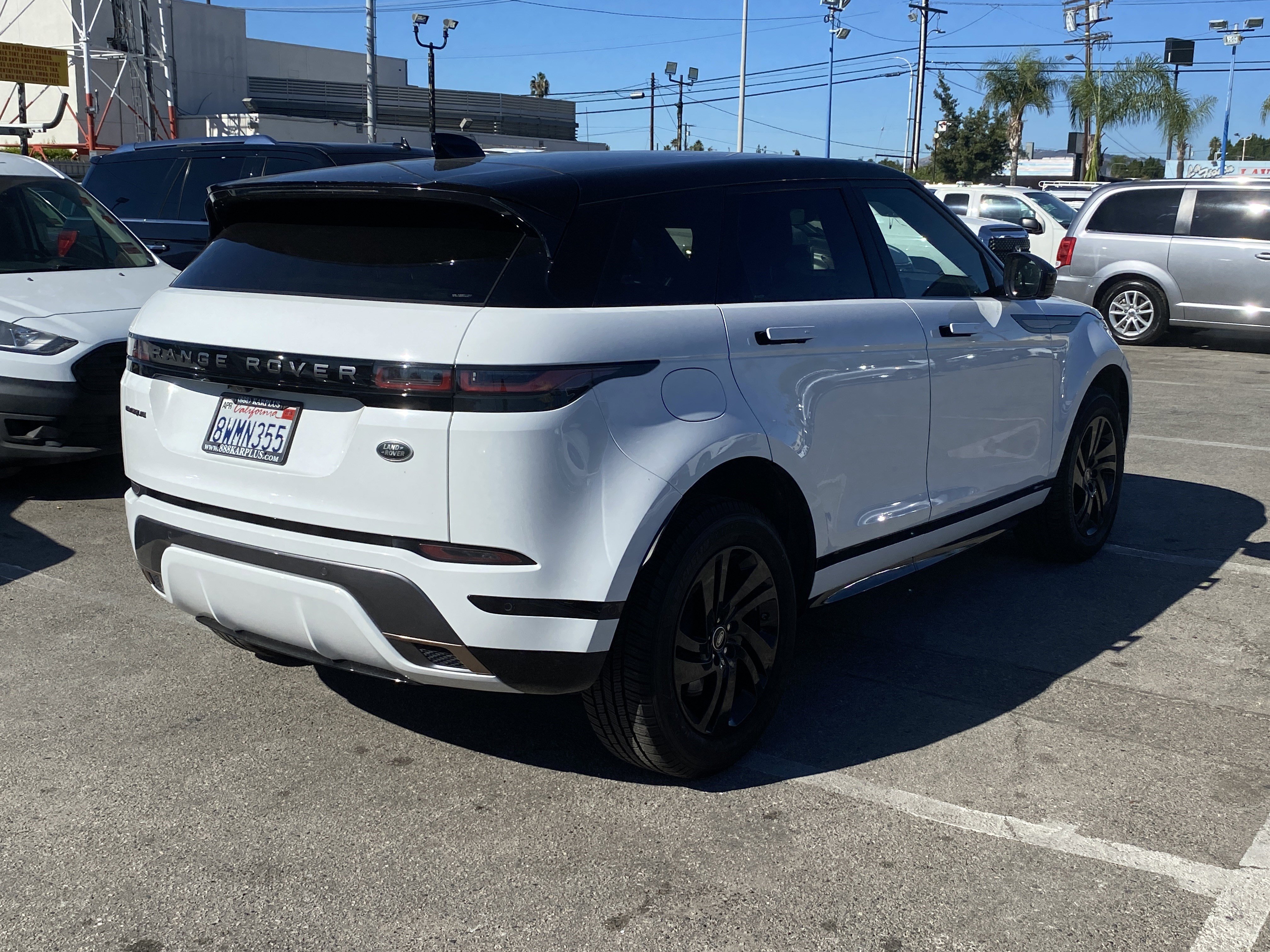 Used 2021 Land Rover Range Rover Evoque R-Dynamic S AWD/4WD image 8