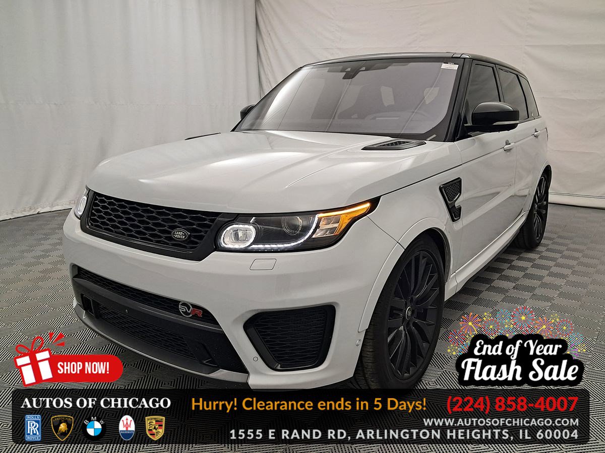 Used 2017 Land Rover Range Rover Sport SVR