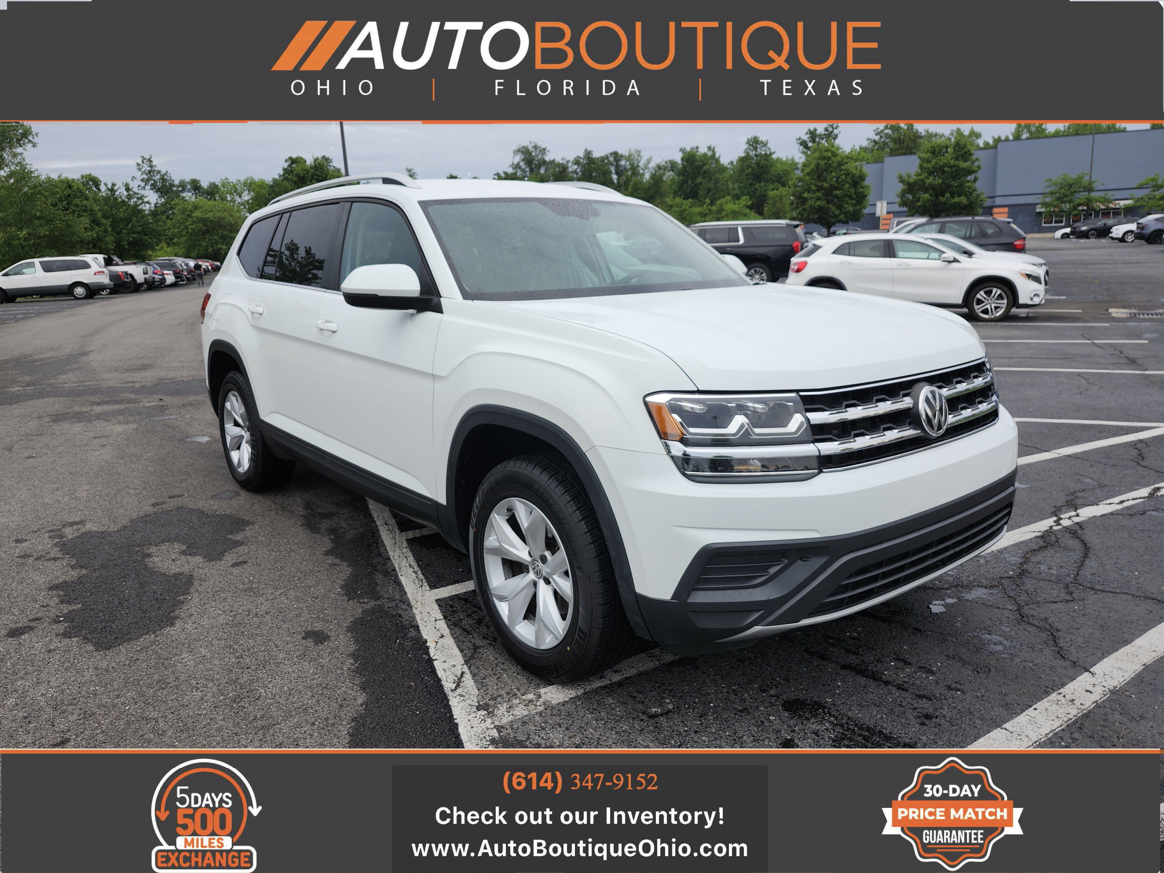 Used 2019 Volkswagen Atlas S w/ Towing Package AWD/4WD image 1
