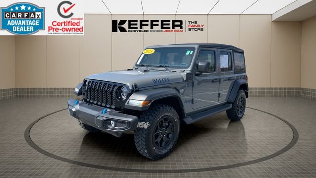 Certified 2023 Jeep Wrangler Willys 4xe image 1