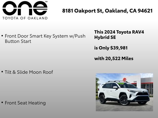 Used 2024 Toyota RAV4 SE w/ Convenience Package AWD/4WD image 12