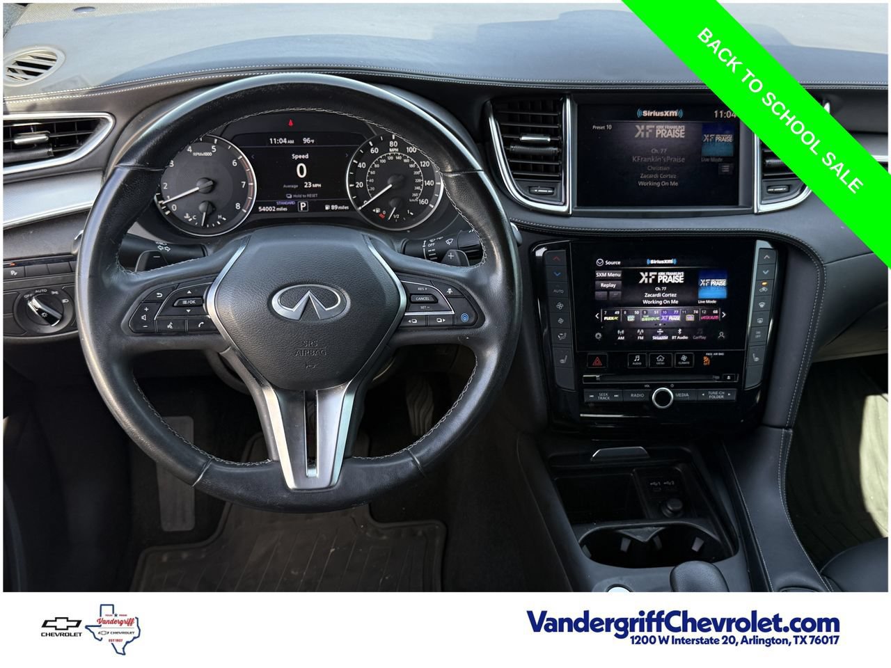 Used 2021 INFINITI QX50 Luxe w/ Appearance Package AWD/4WD image 11