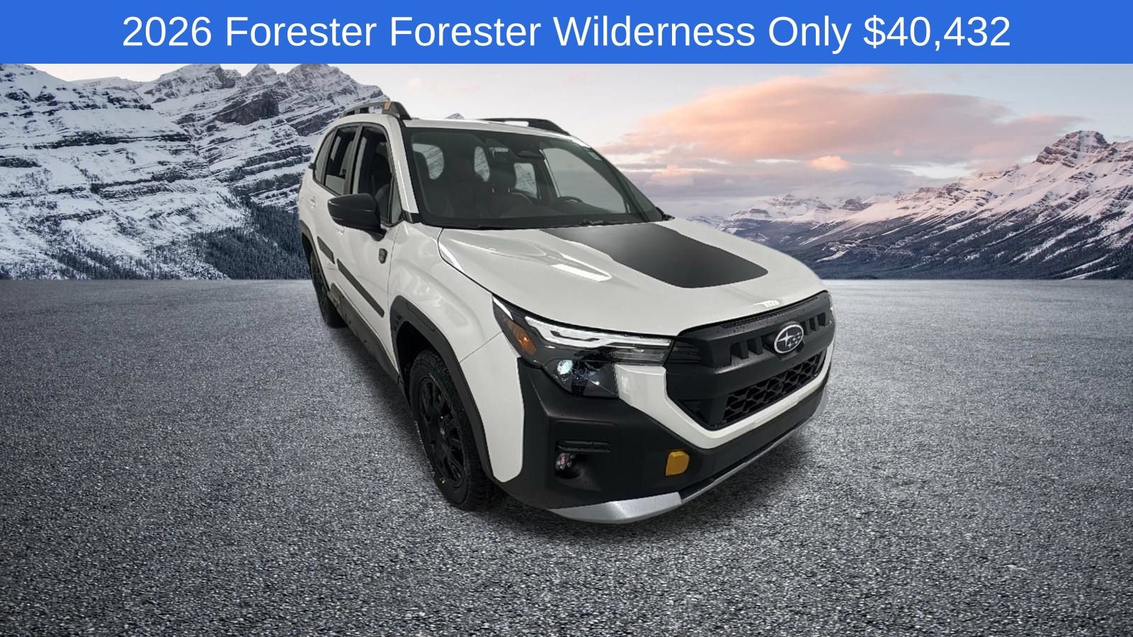 New 2026 Subaru Forester Wilderness w/ Wilderness Plus Package