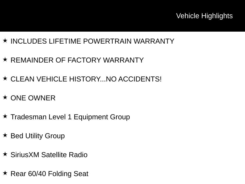 Used 2025 RAM 1500 Tradesman AWD/4WD image 1