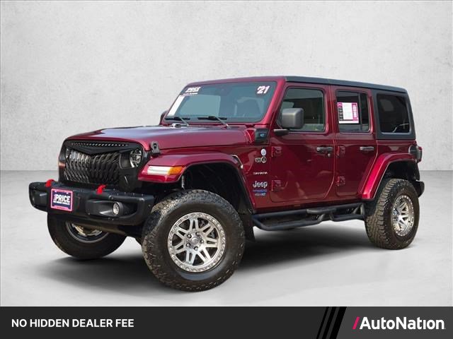 Used 2021 Jeep Wrangler Unlimited Sahara w/ Cold Weather Group AWD/4WD video 1