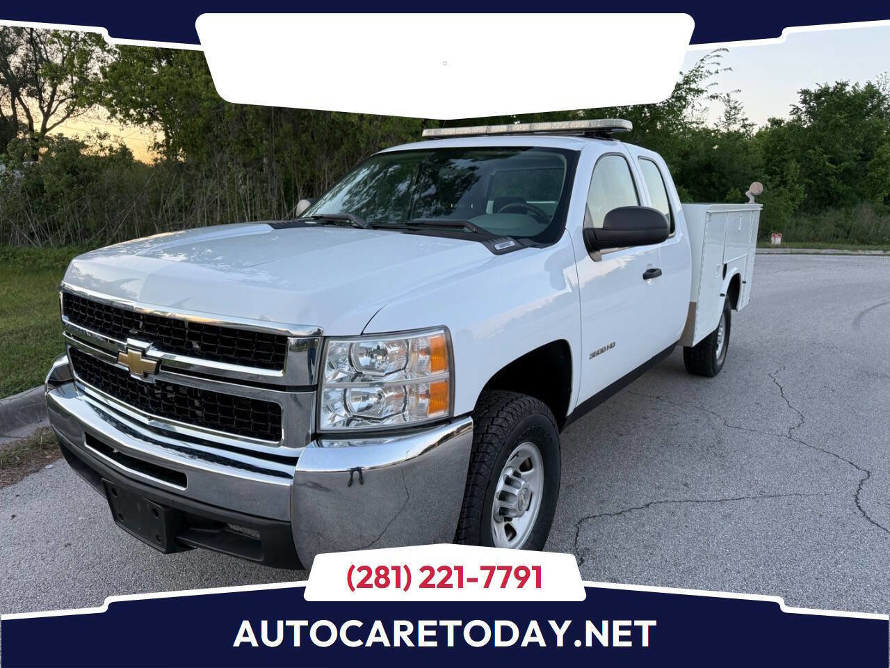 Used 2010 Chevrolet Silverado 3500 W/T w/ Snow Plow Prep Package image 1