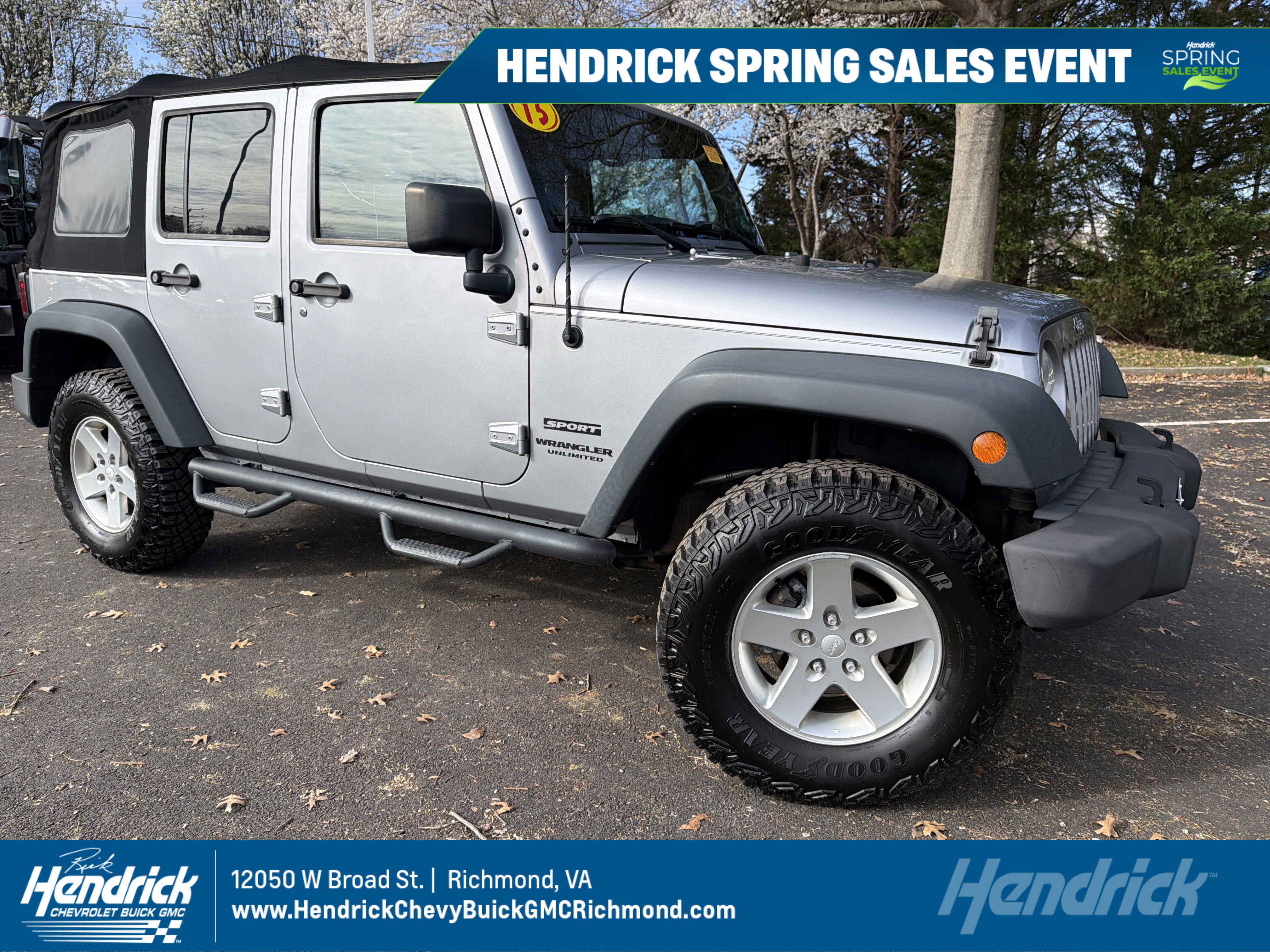 Used 2015 Jeep Wrangler Unlimited Sport w/ Quick Order Package 24S image 1
