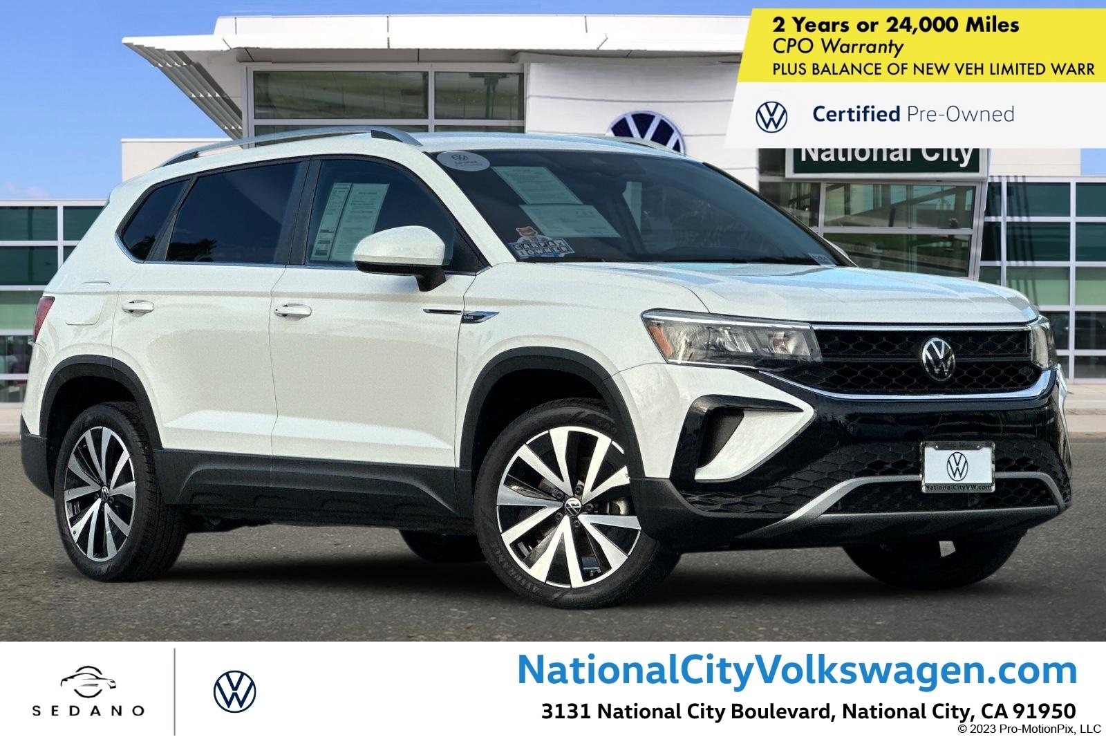 Certified 2024 Volkswagen Taos SE