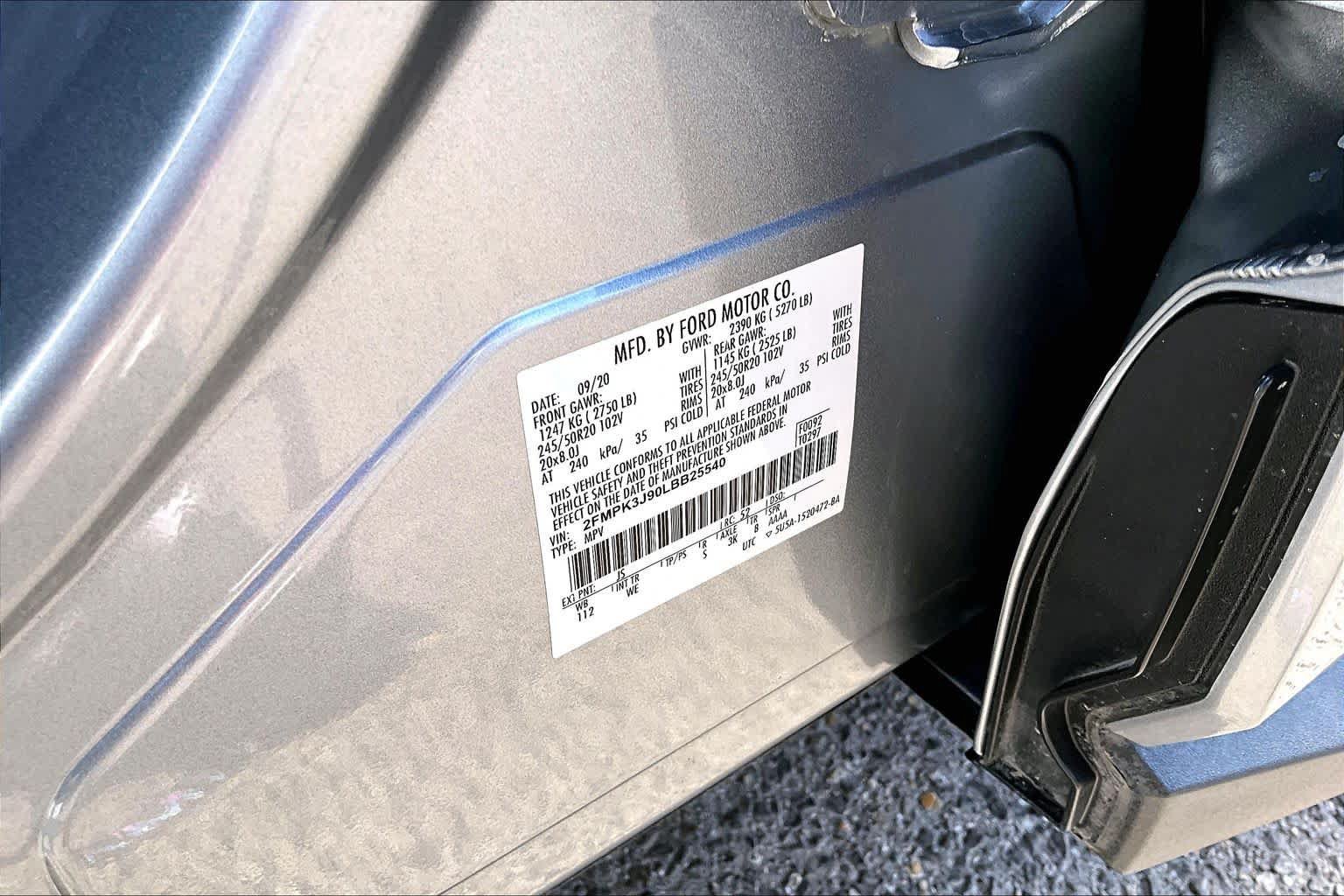 Used 2020 Ford Edge ST-Line FWD image 34