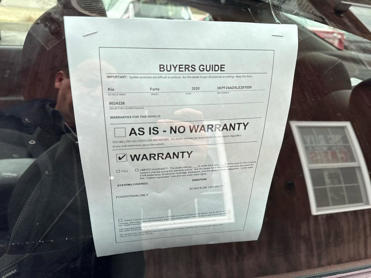 Used 2020 Kia Forte LXS image 5