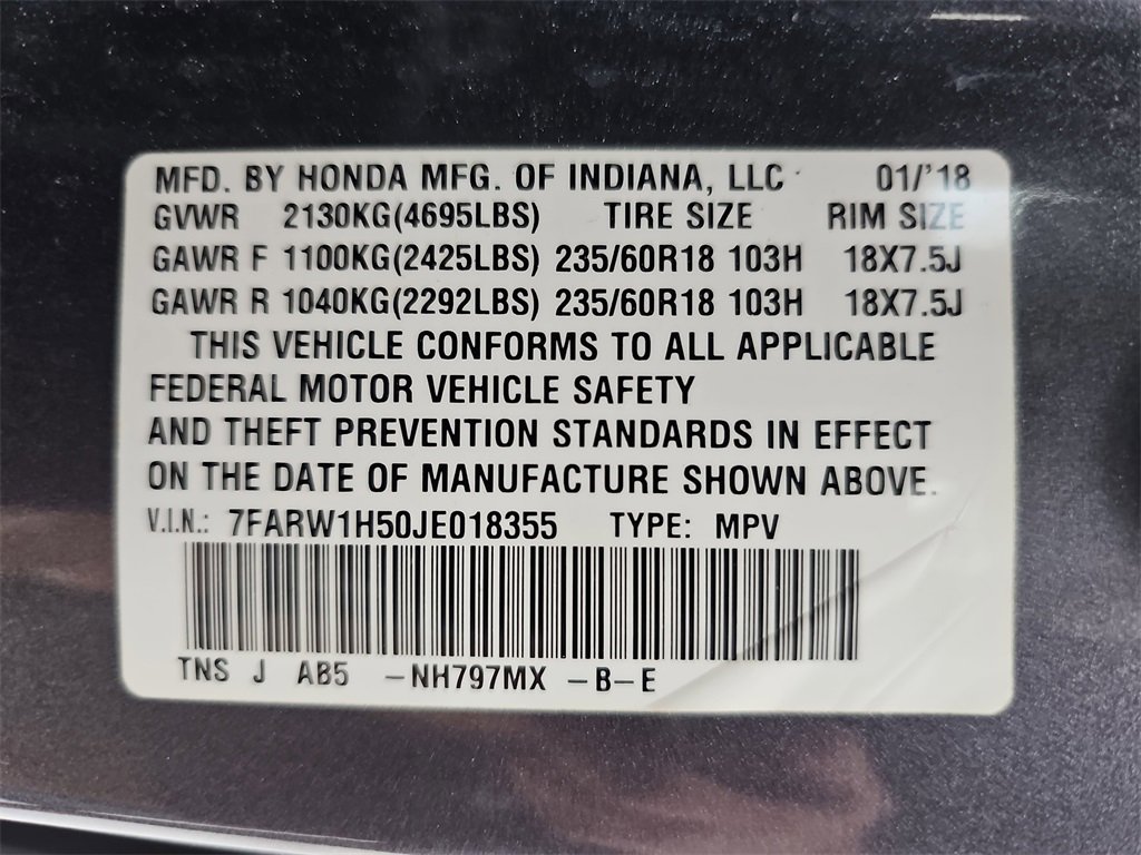 Used 2018 Honda CR-V EX image 45