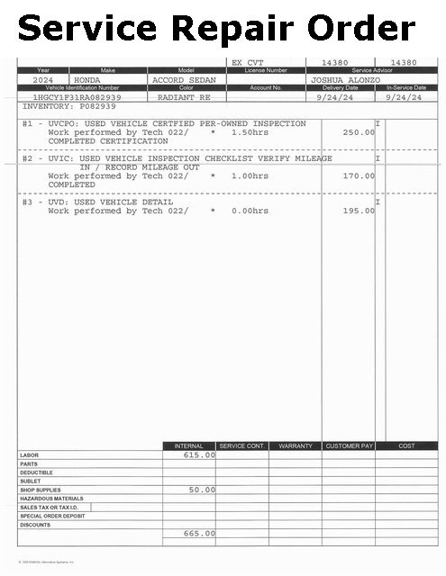 Used 2024 Honda Accord EX image 15