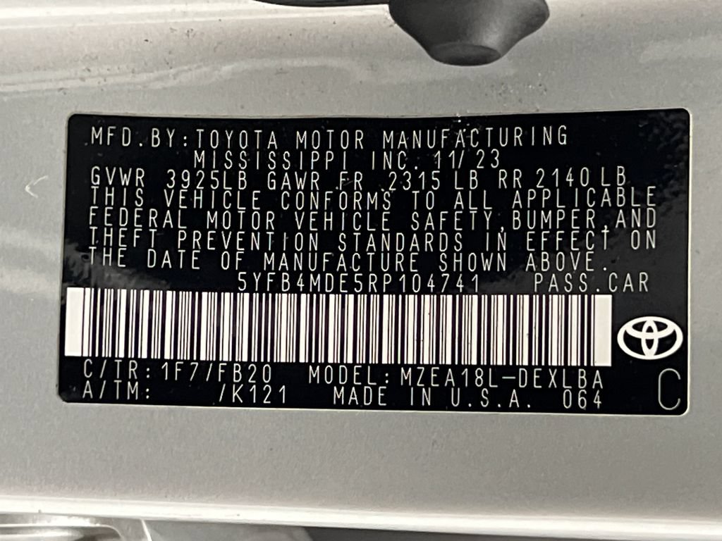 Used 2024 Toyota Corolla LE FWD image 67