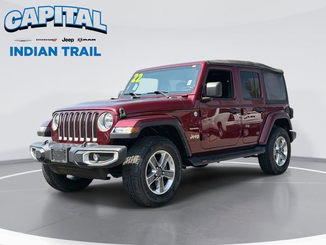 Used 2022 Jeep Wrangler Unlimited Sahara w/ Cold Weather Group image 1