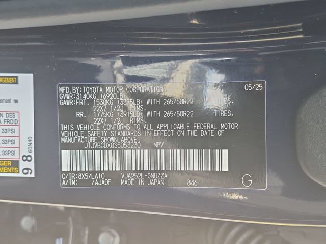 Used 2025 Lexus GX 550 w/ Accessory Package (Z1) AWD/4WD image 10