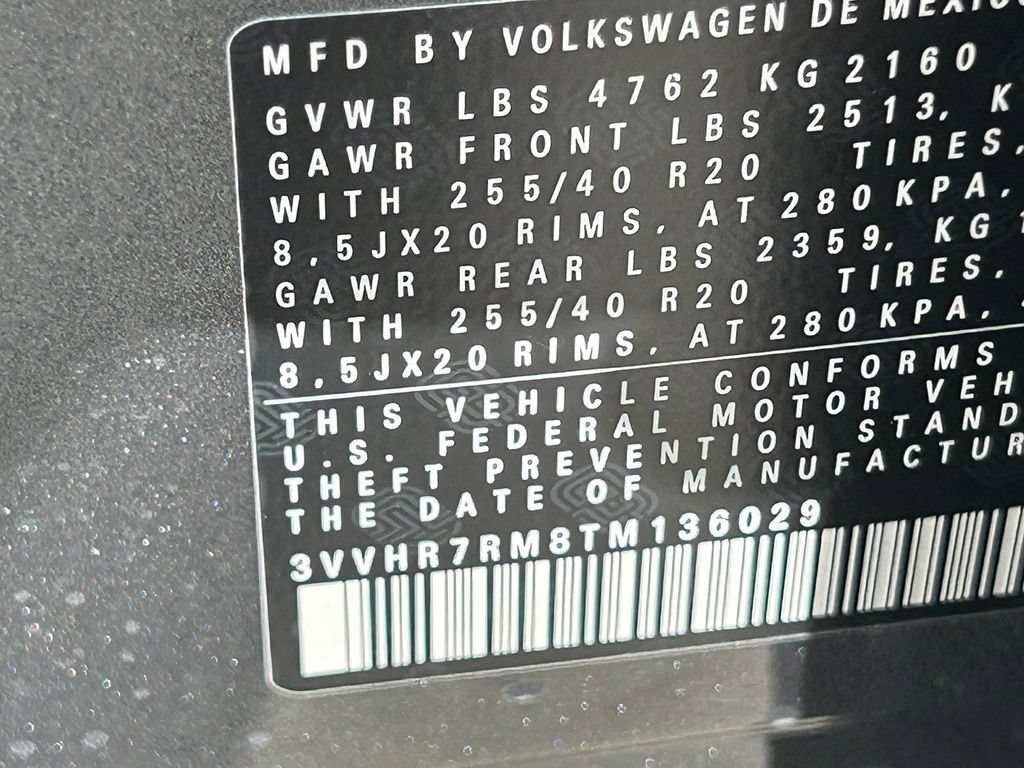 New 2026 Volkswagen Tiguan SE R-Line FWD image 59