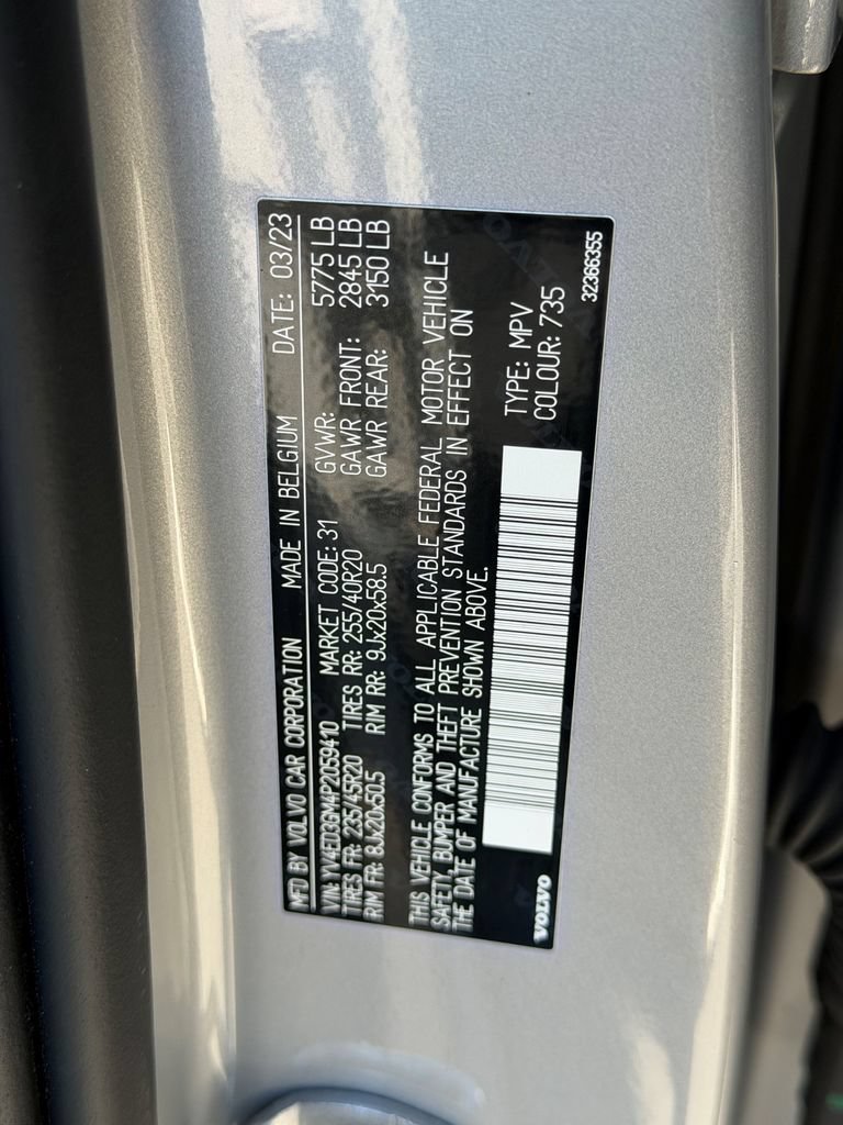 Certified 2023 Volvo C40 P8 Recharge Ultimate AWD/4WD image 44